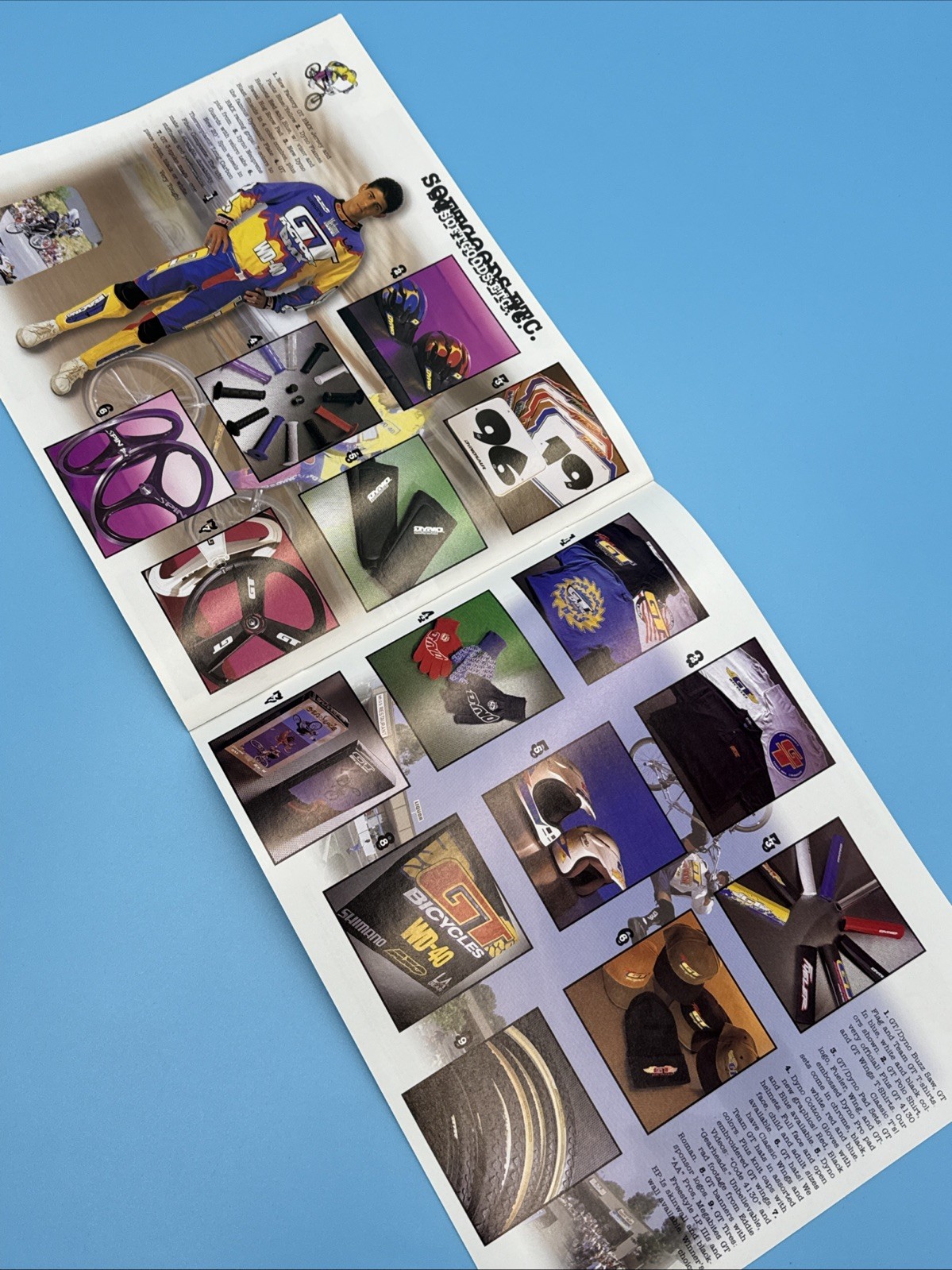 1996 GT DYNO BMX Freestyle Bicycle Catalog Mid-School 22 Pages AWESOME!