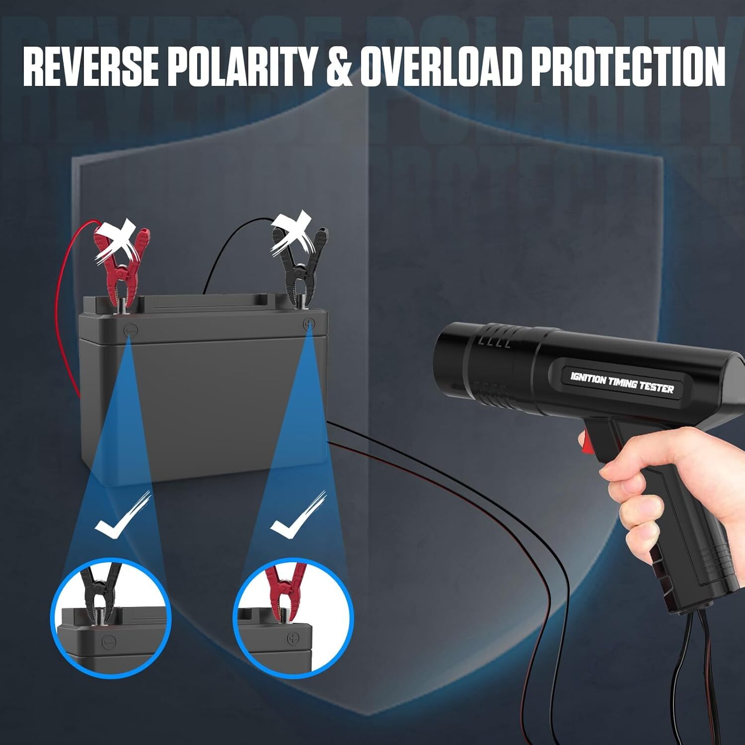 Ignition Timing Light Engine Ignition Timing Strobe lamp 12V for Car Motorcycle