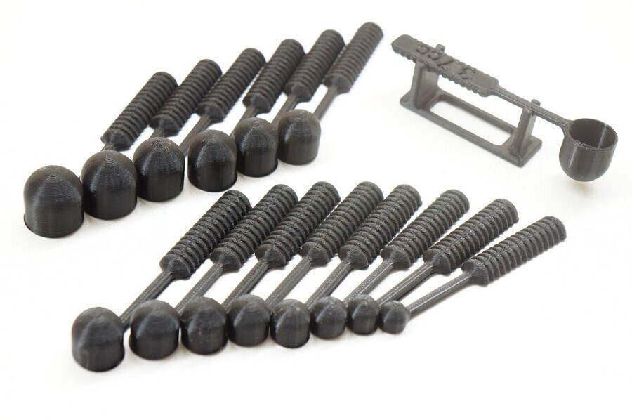 Pistol Powder Measure Reloading Kit 0.5cc - 4.3cc Spoon Scoop Dippers For Lee