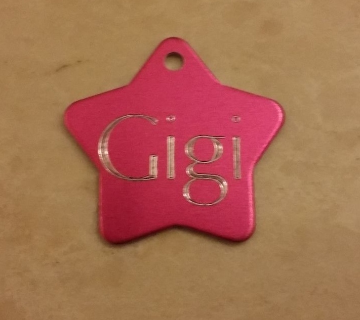 CUSTOM ENGRAVED PERSONALIZED PET TAG ID DOG CAT NAME TAGS DOUBLE SIDE