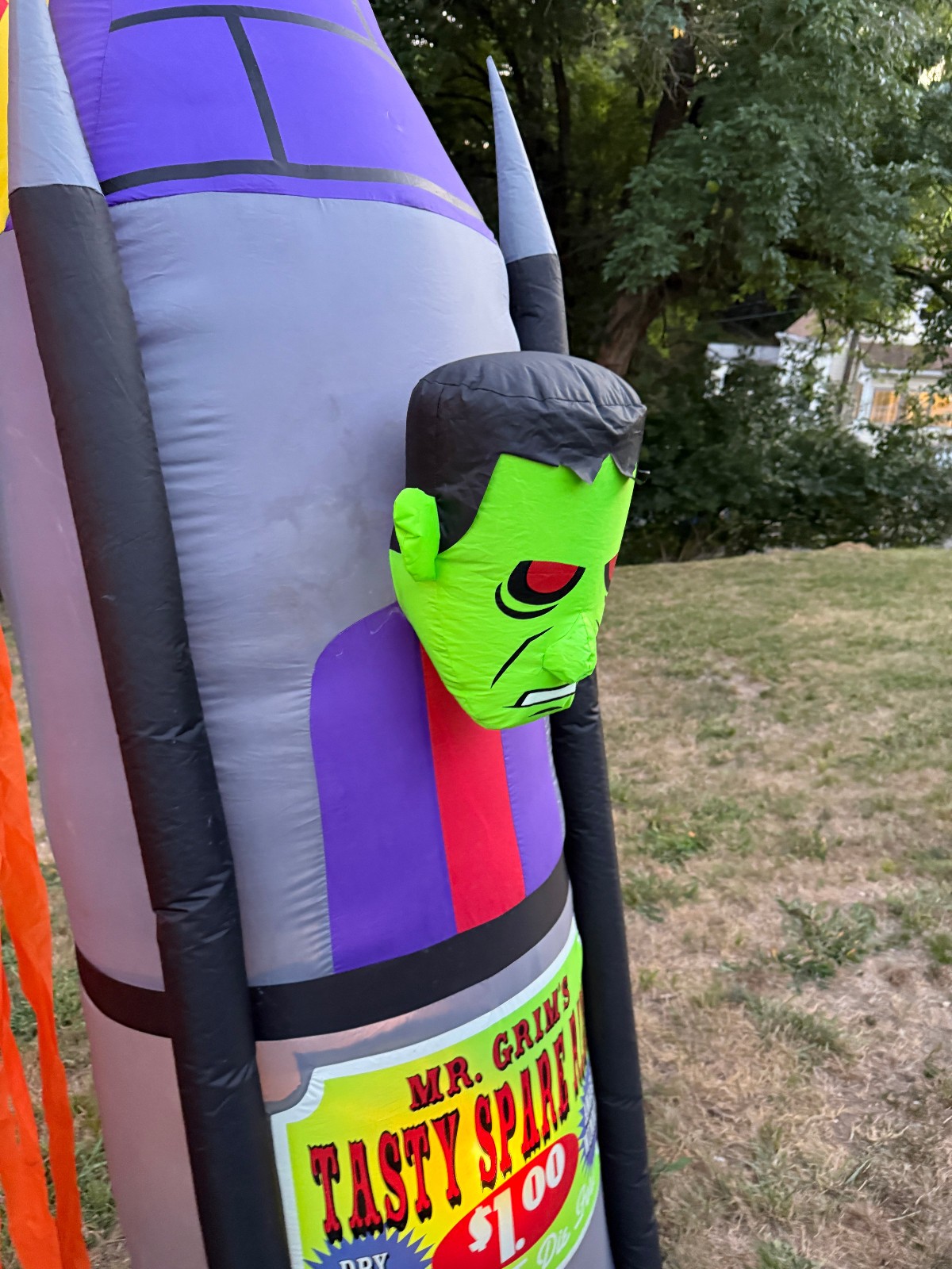 2017 9.5' GEMMY THRILLS & CHILLS HALLOWEEN ARCHWAY AIRBLOWN INFLATABLE