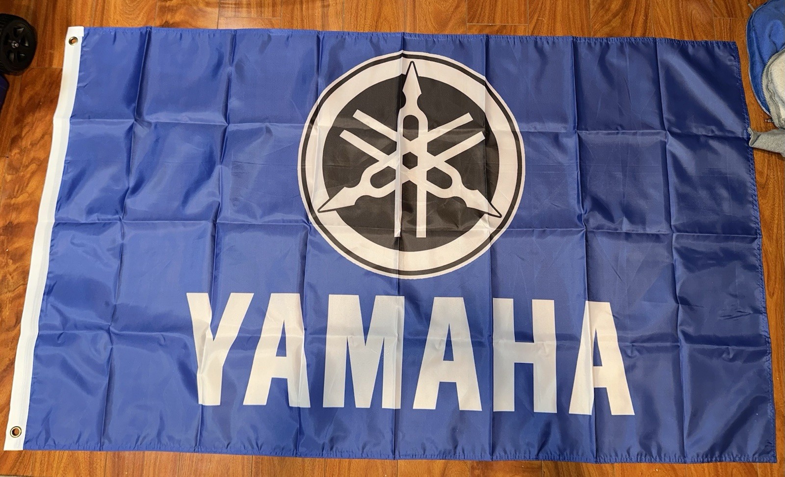 Yamaha Racing 3x5 ft Flag Logo Banner Motorcycle Bike Moto GP Garage Fan Gift
