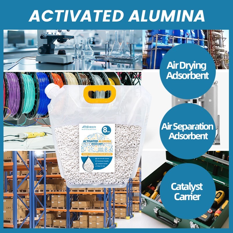 8 LBS Adsorbco Activated Alumina Desiccant
