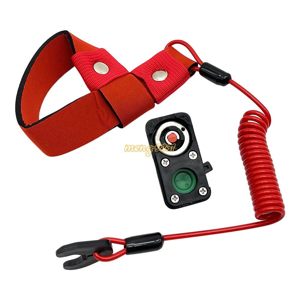 Kill Stop Switch W/Lanyard for Kawasaki Jet Ski JS300 JS440 JS550 JS800 JS1500