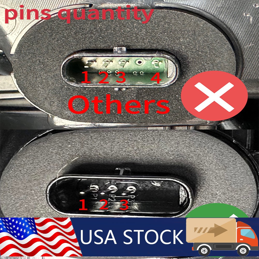 Tesla Model 3 17-23 LED Tail Light Outer Rear Taillight Right Passenger Side OEM