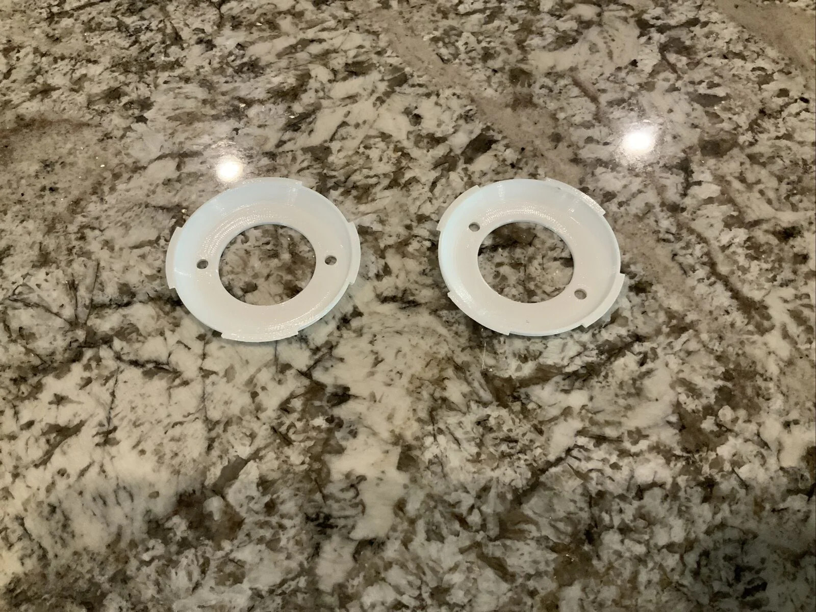 Nest Cam (outdoor/indoor, battery) Mounting Bracket/Plate, QTY 3 per Order