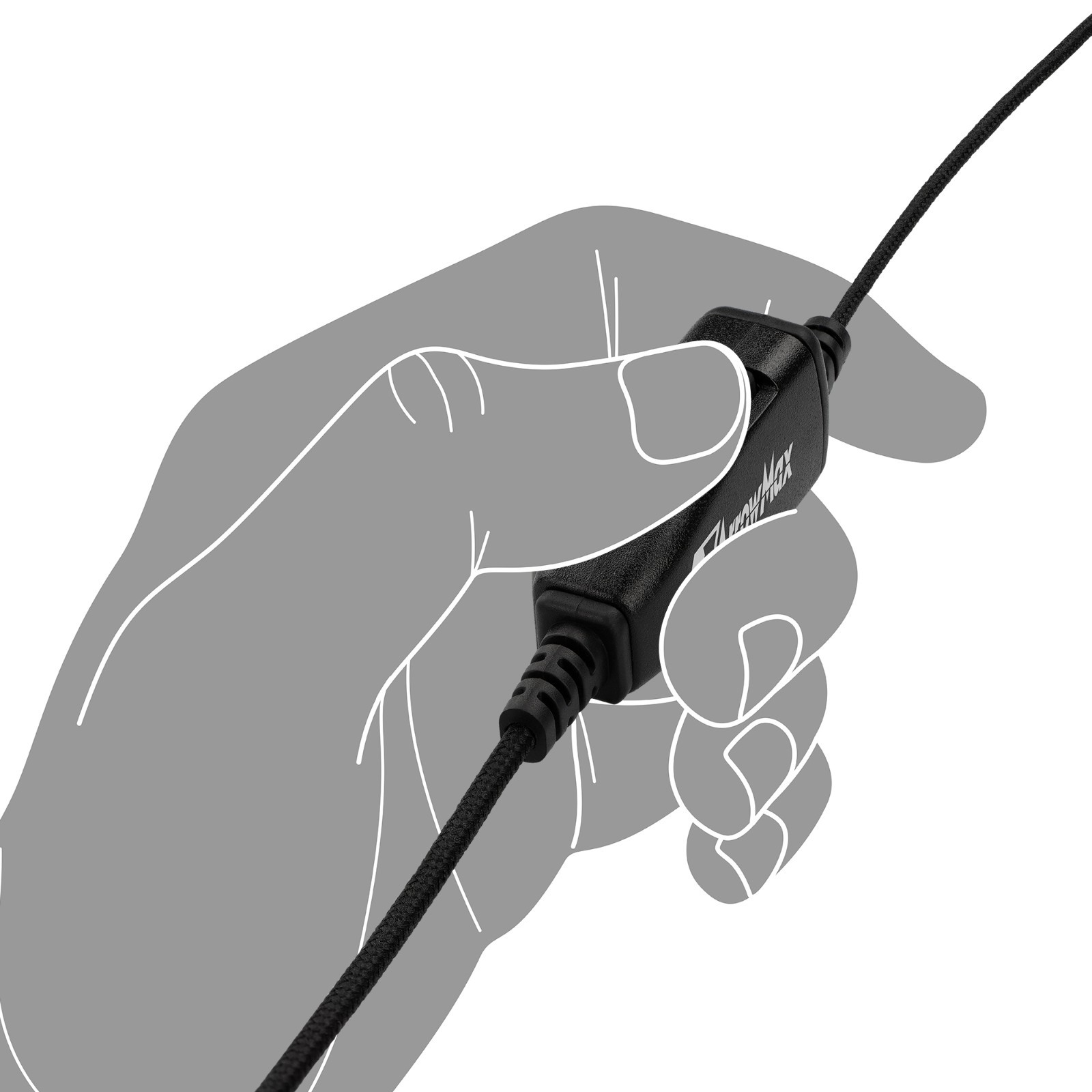 C-Shape Swivel Earpiece for Motorola XPR3300 XPR3500 XiRP8600 DEP500e DP2400