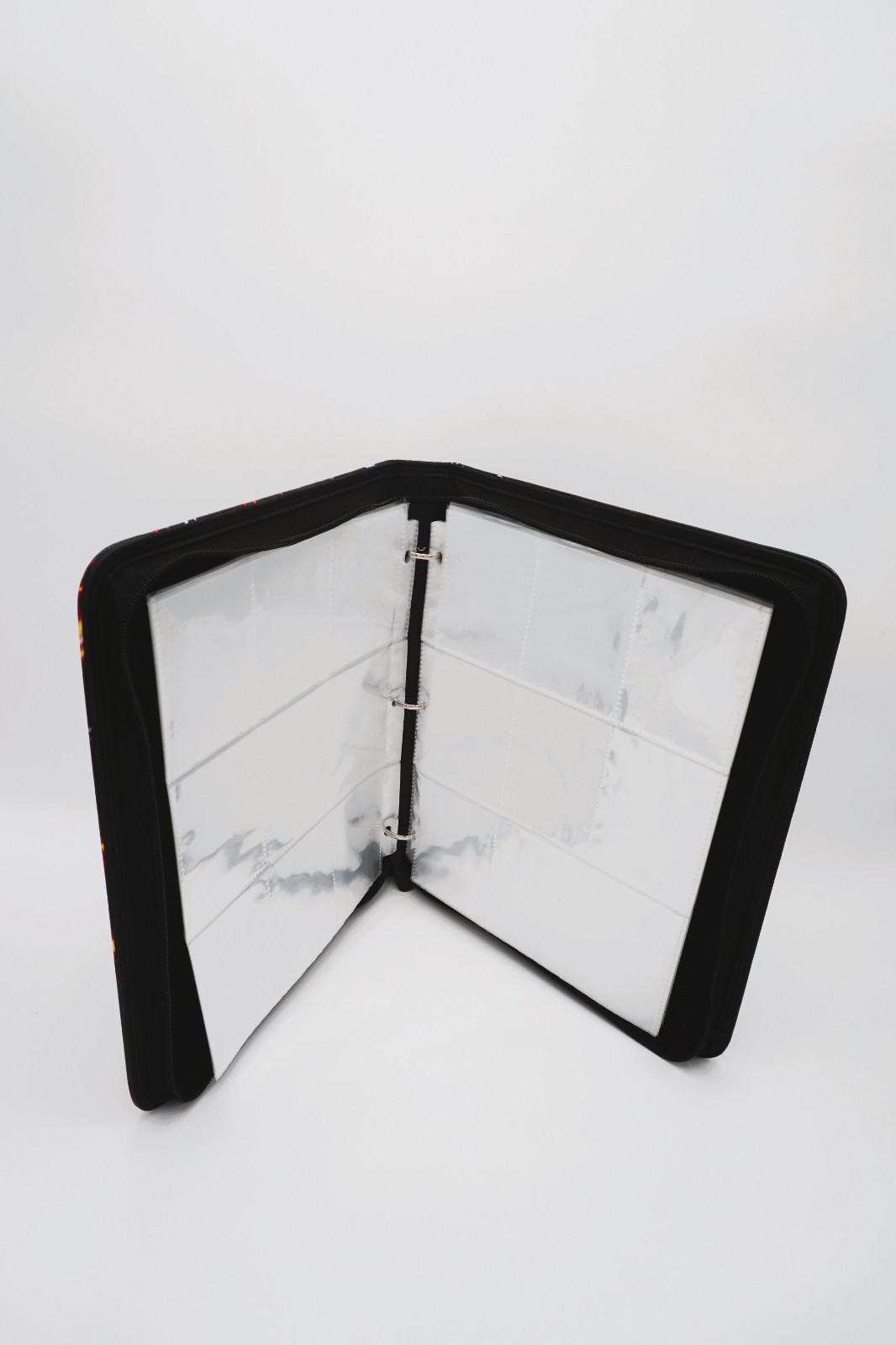 Baseball Card Binder album-new-900 cards-faux leather-net pocket on inside