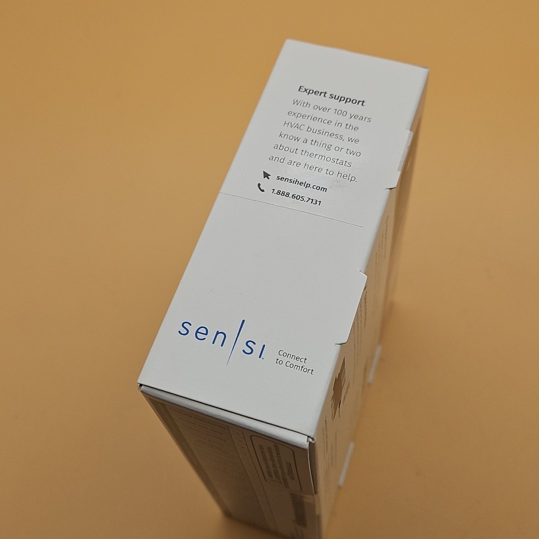 Sensi Touch 2 Wi-Fi Smart Thermostat Pro Touchscreen 1F96U-42WFB Black Emerson