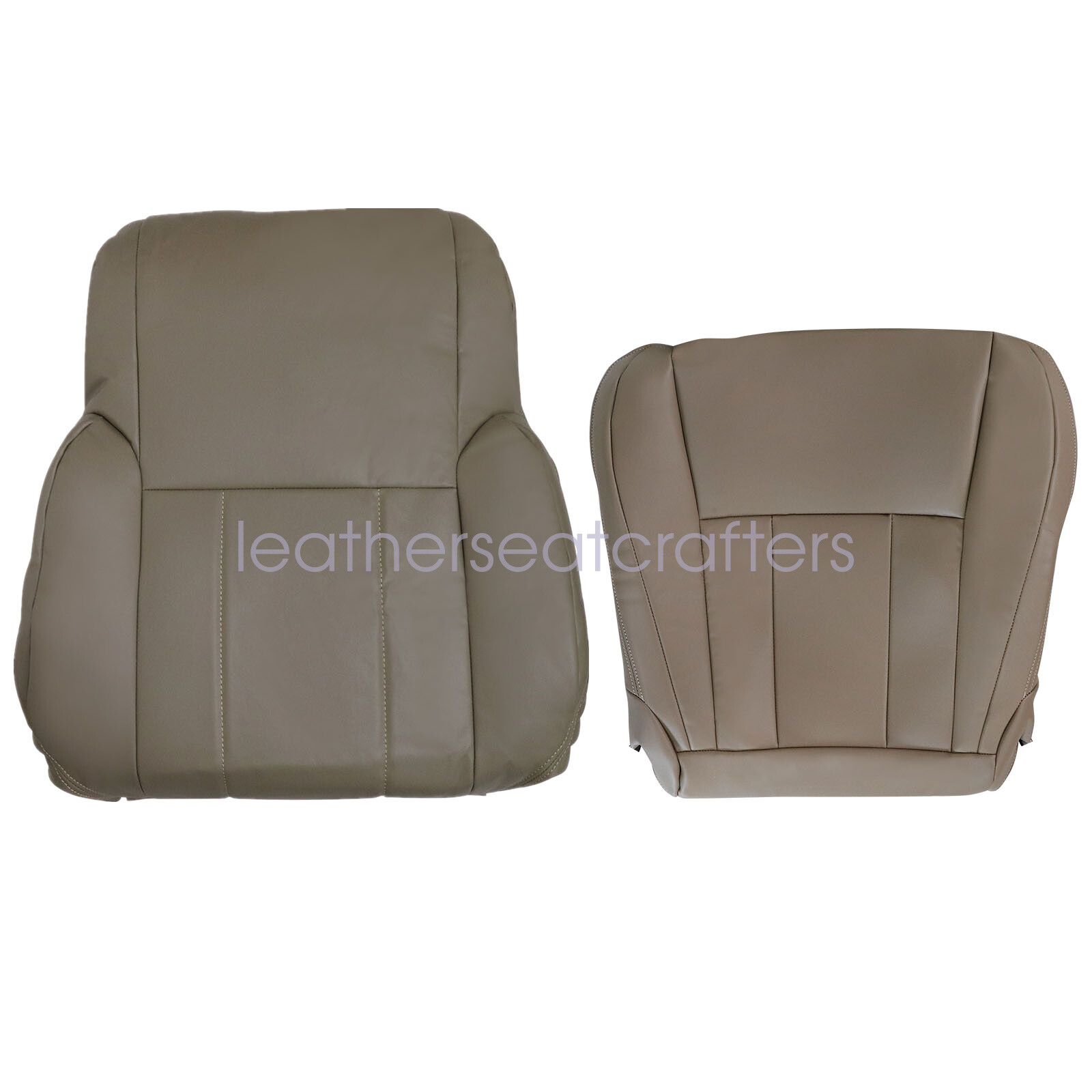 6x For 1996-2002 Toyota 4Runner Front Leather Seat Cover Oak Tan & Foam Cushion