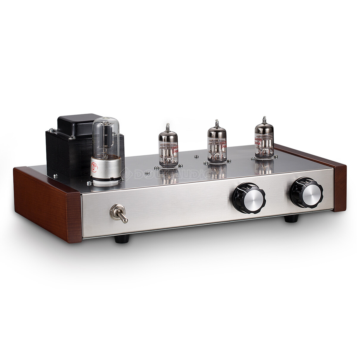 HiFi 12AX7 Vacuum Tube Preamp Home Desktop 2.0 Channel Stereo Audio Preamplifier