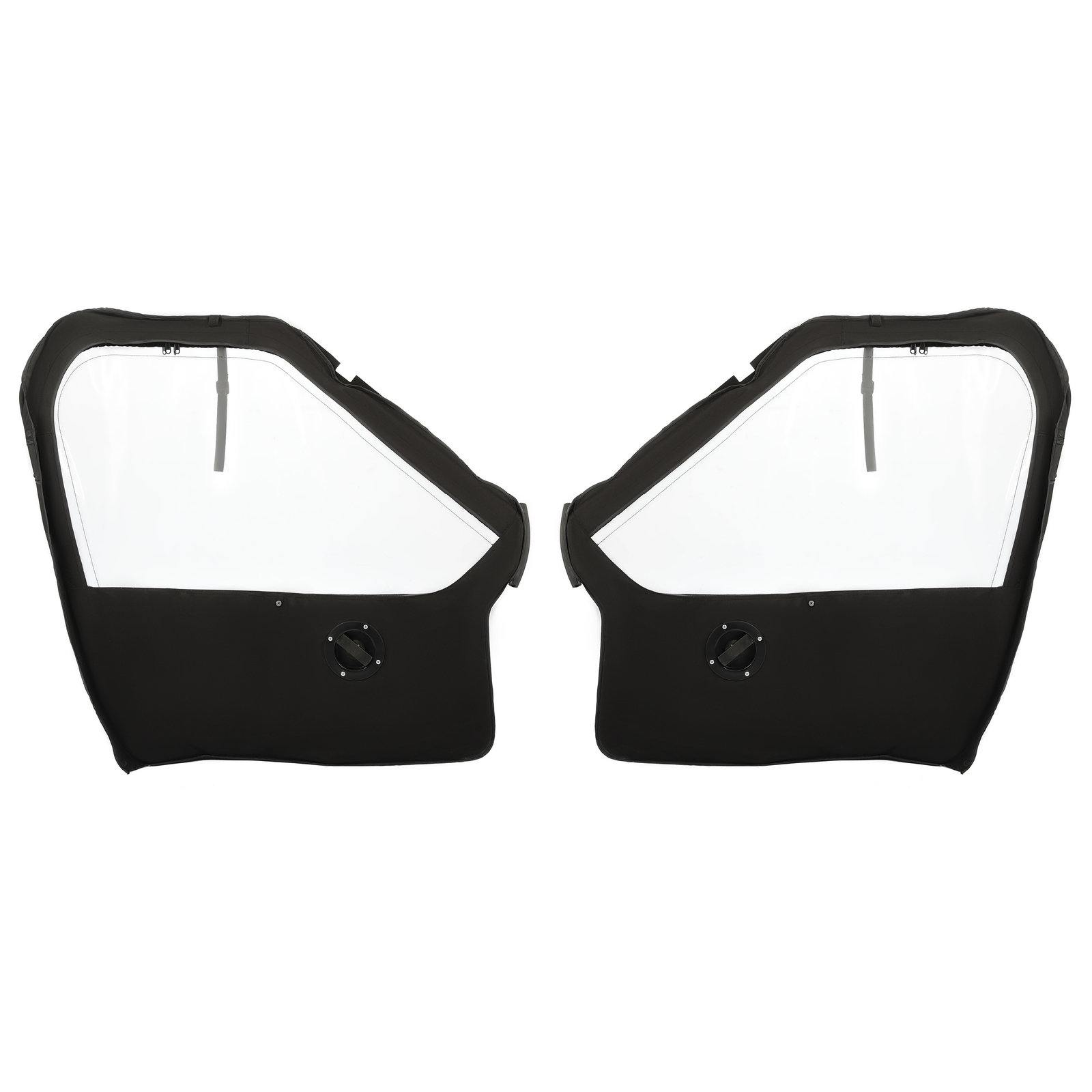 Left & Right Soft Doors Nylon Door+Plastic Window For Honda Pioneer 500 20-24