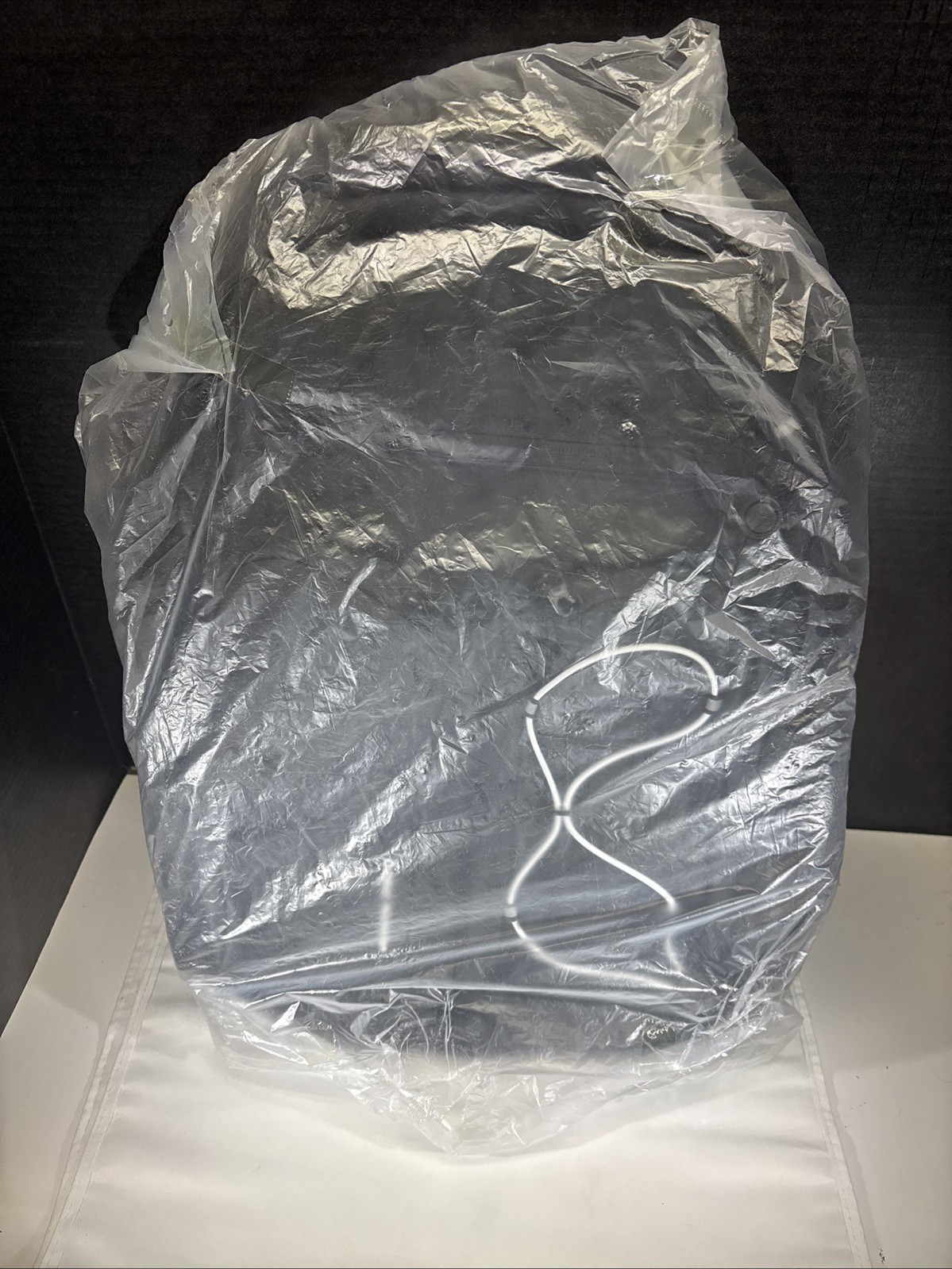 NWT-Amalodie Outdoor Recreation Backpack Black Adjustable Size 20 x 14 Terylene