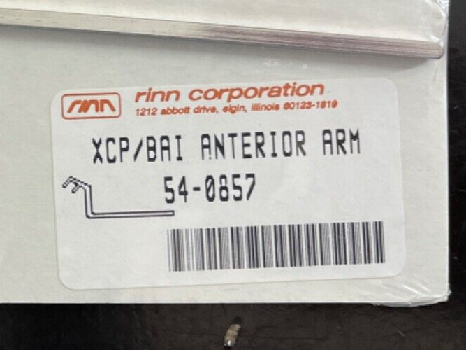 Dentsply Rinn 54-0857 XCP BAI SS Indicator Anterior Arm OEM NEW NIB Original