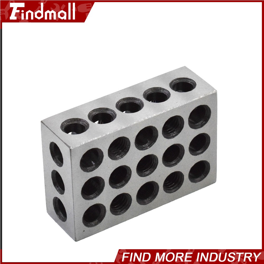 4 Matched Pair Ultra Precision 1-2-3 Blocks 23 Holes .0001" Machinist 123 Jig