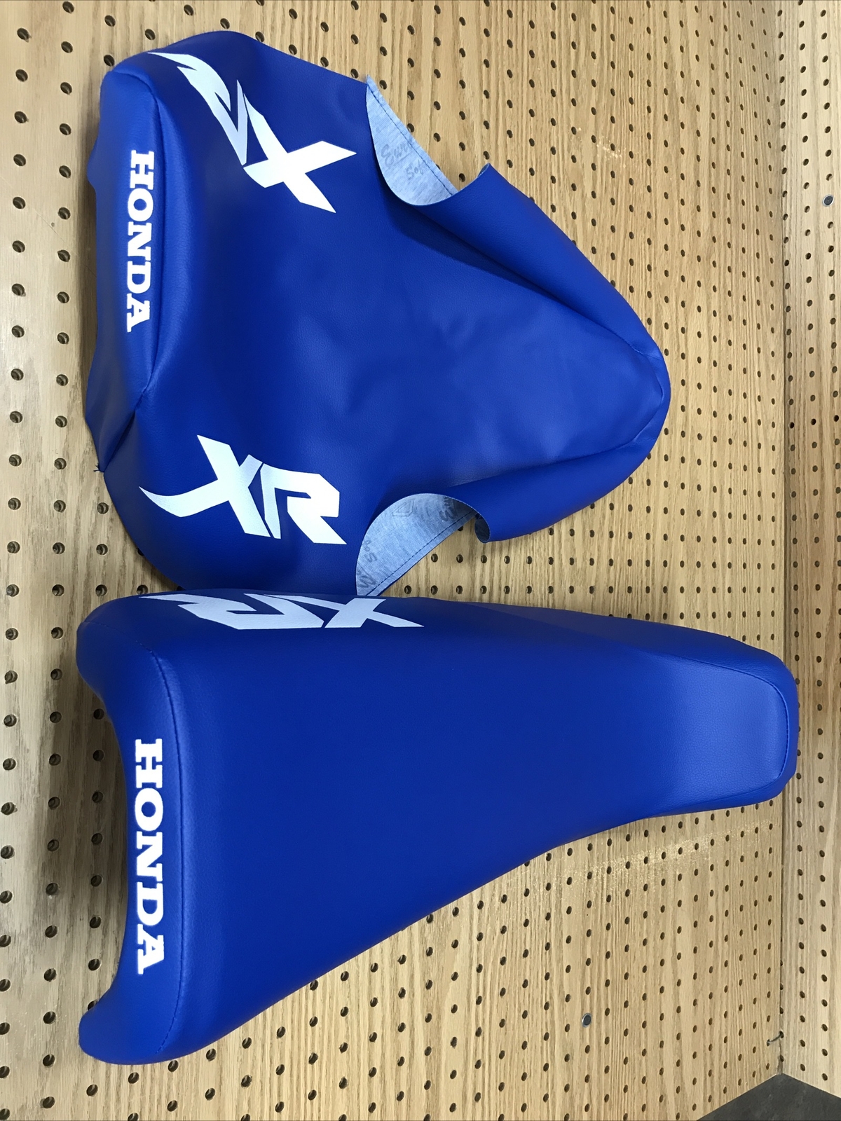 HONDA XR80R XR100R SEAT COVER "blue" 1985 MODEL (H*-177)
