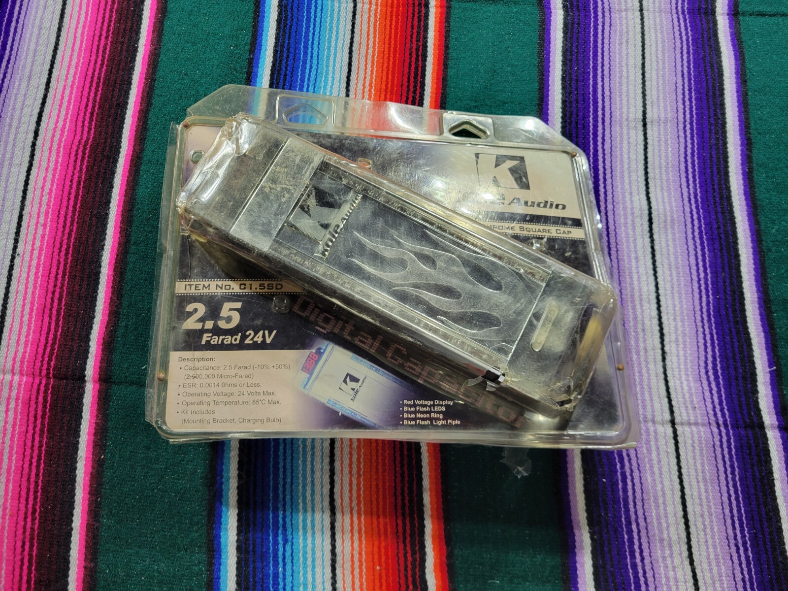 Kole Audio Power Acoustik 2.5 Farad Capacitor