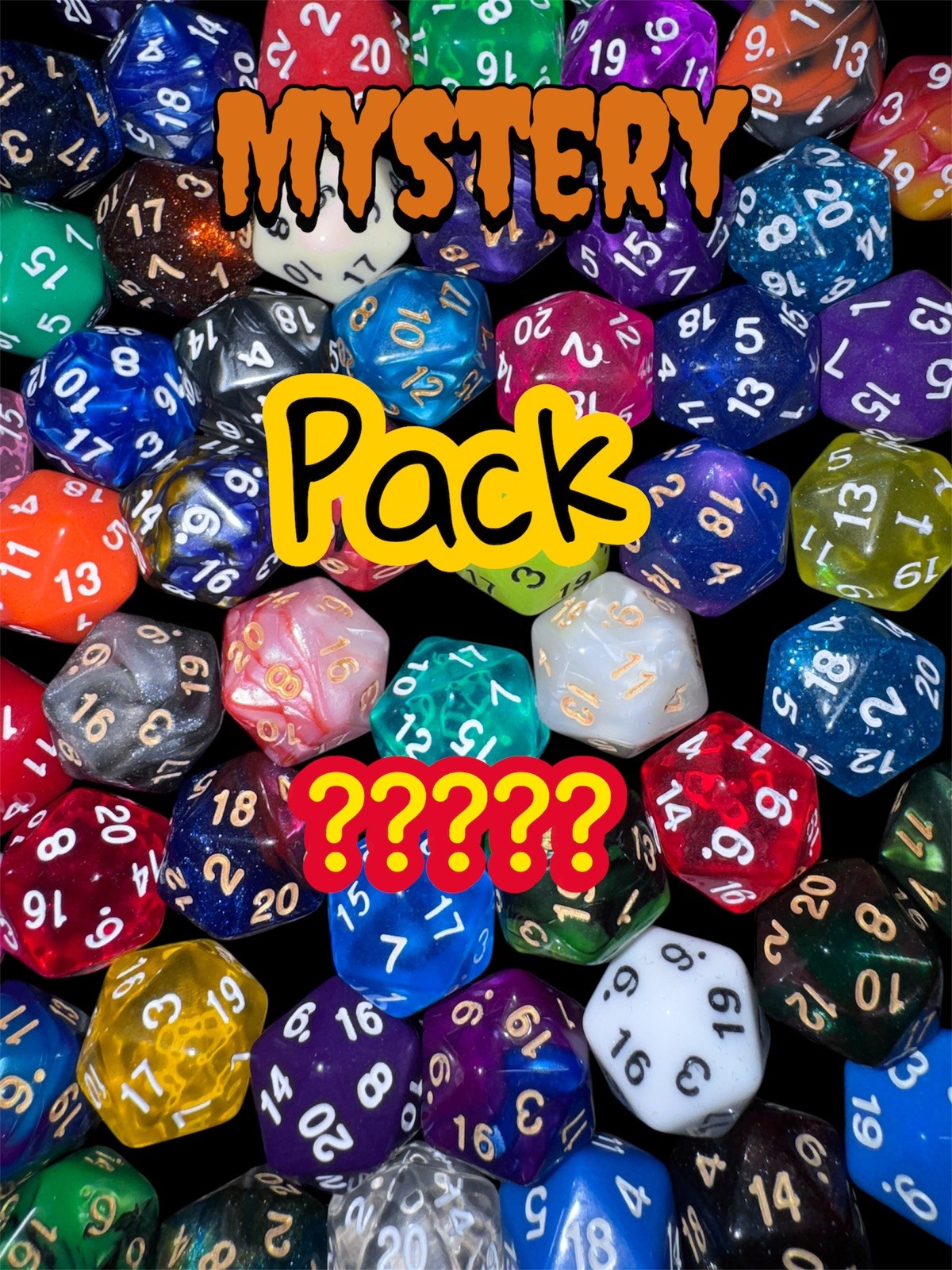 Lot of 8 Random Color Life Counter D20 Magic The Gathering D&D Dice