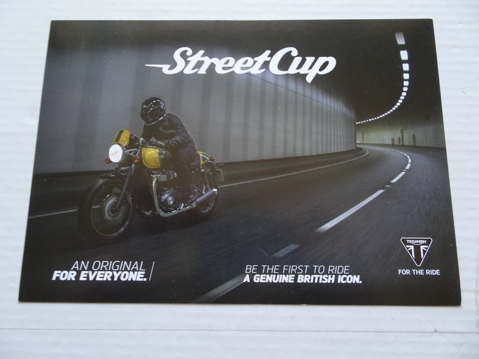 Triumph Motorcycles StreetCup Postcard