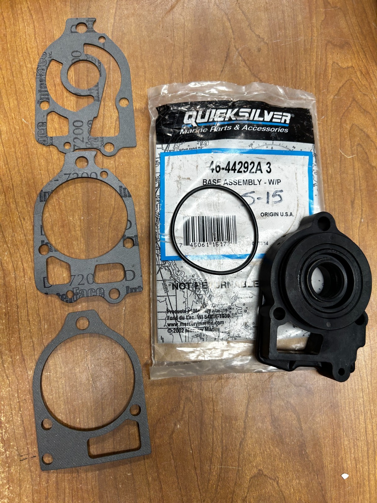 NOS OEM Quicksilver Mercury Water Pump Kit 46-44292A3 MR and Alpha One Drives