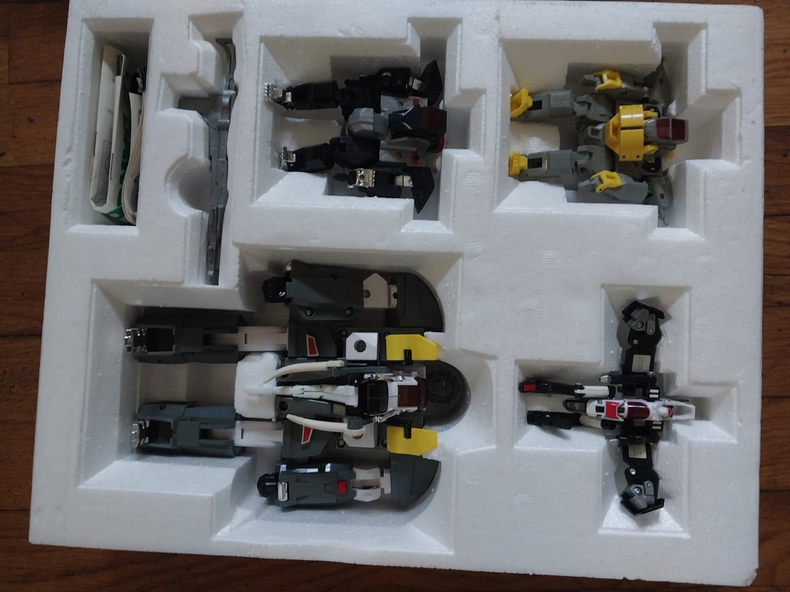 Vintage Godaikin Bandai Dancougar 1985 Complete w/ Box & Poster Japan Chogokin