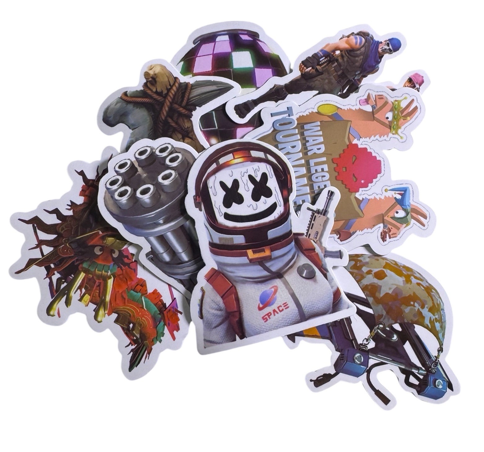 50 Video Game Fortnite Craft Laptop Phone Wall Vinyl Decal Stickers