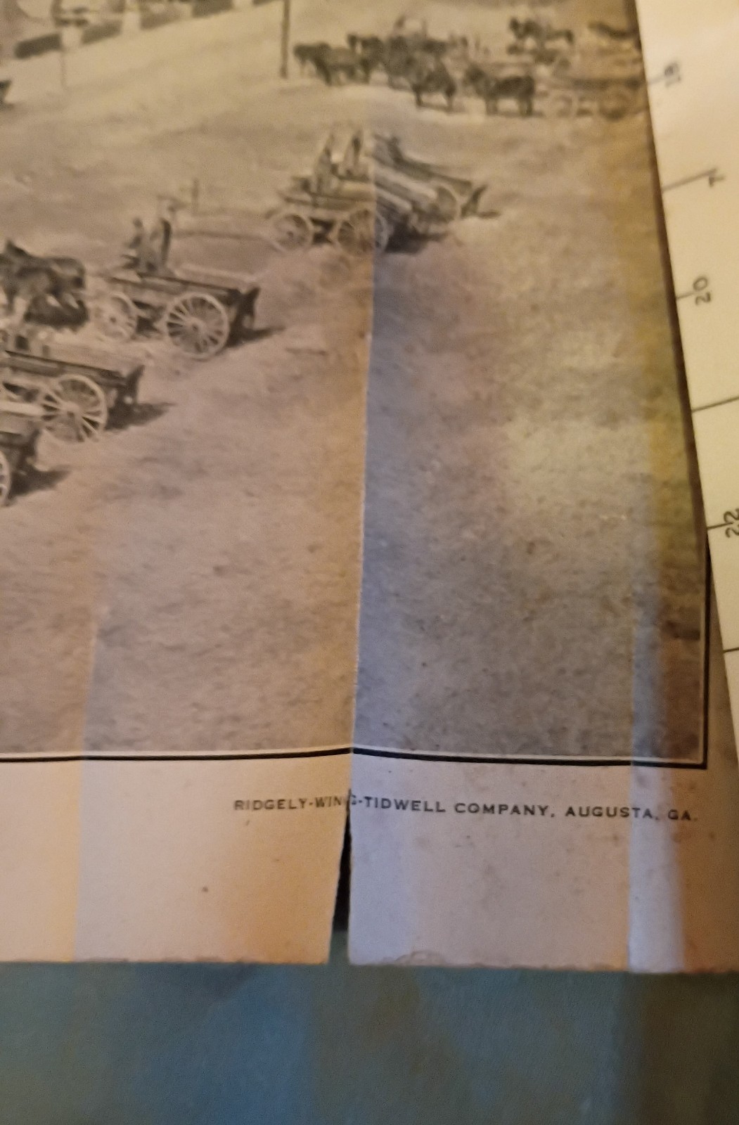 1918 Camp Hancock GA Photo PA National Guard 28th Infantry Div Mobilization Camp