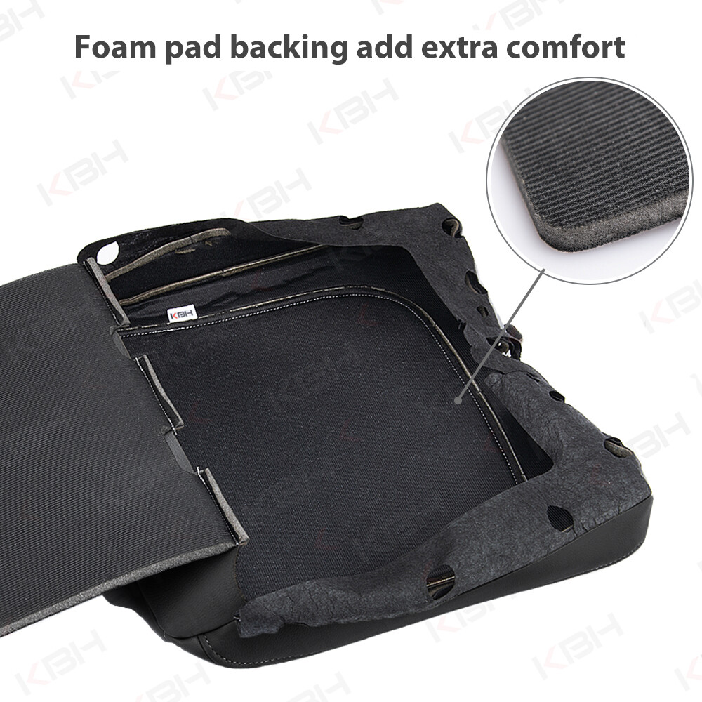 Fits 2019-2023 Ram 2500 3500 1500 Classic Center Console Lid Armrest Cover Black