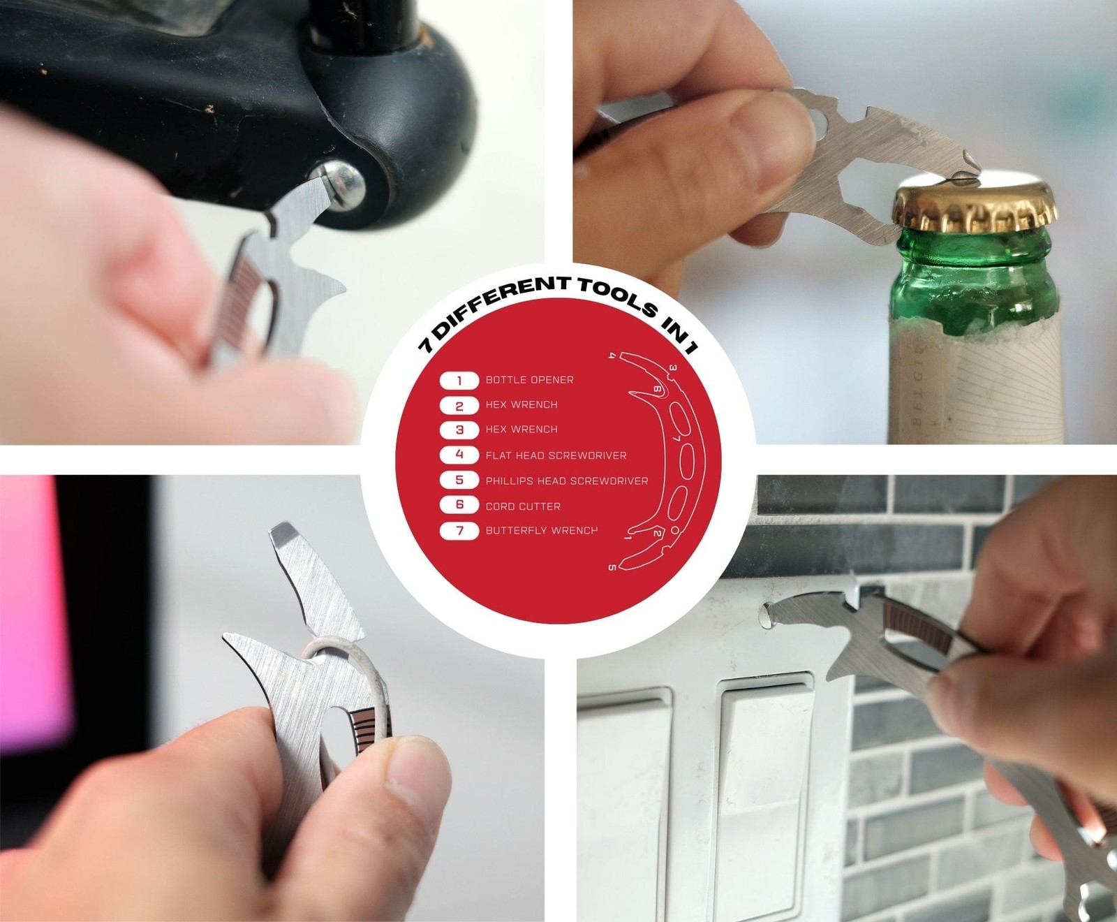 Star Trek Klingon Bat'leth 6-In-1 Multitool Kit