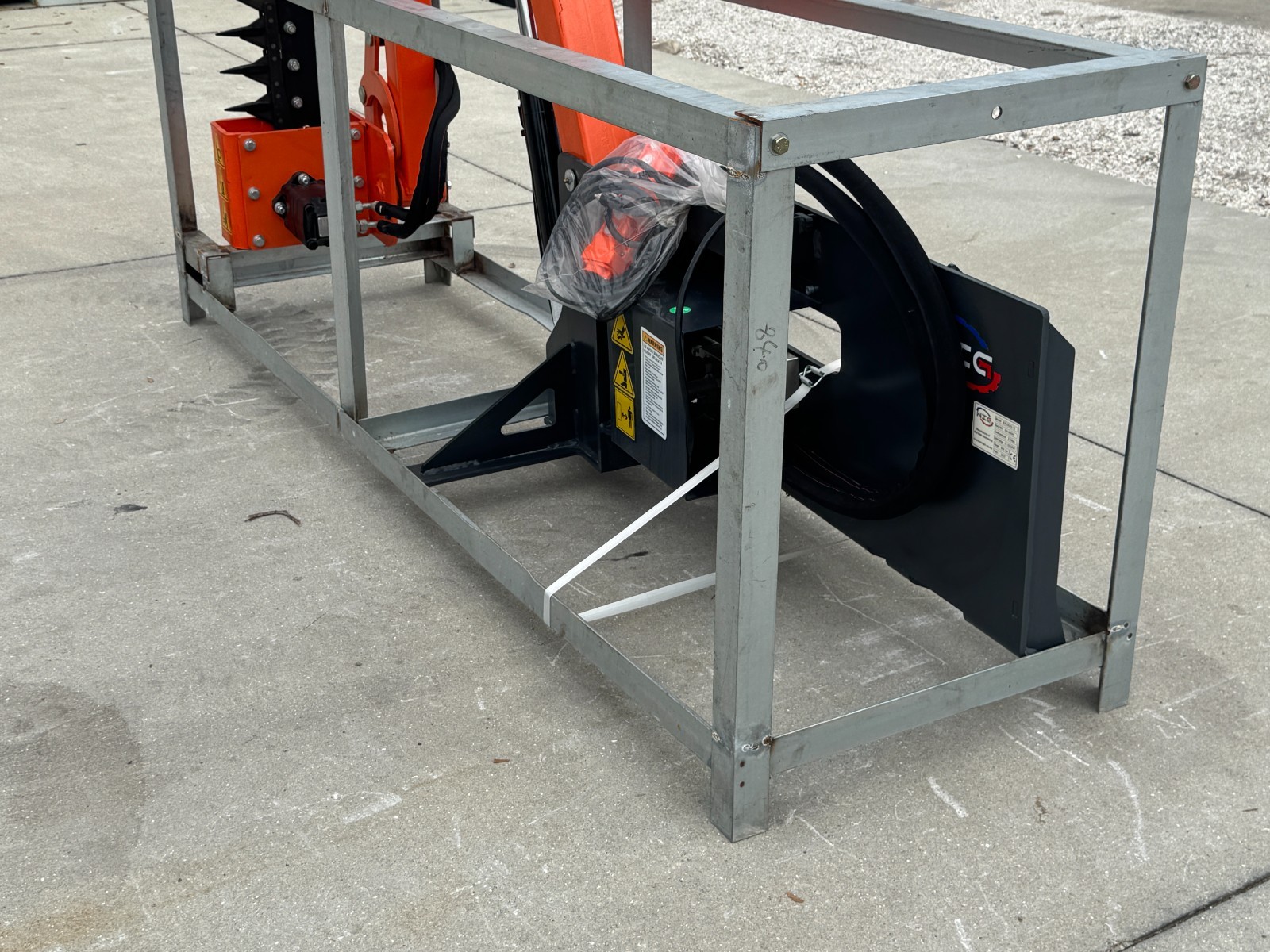 72" Skid Steer Sickle Bar Mower Attachment Heavy Duty 20-25 GPM Universal