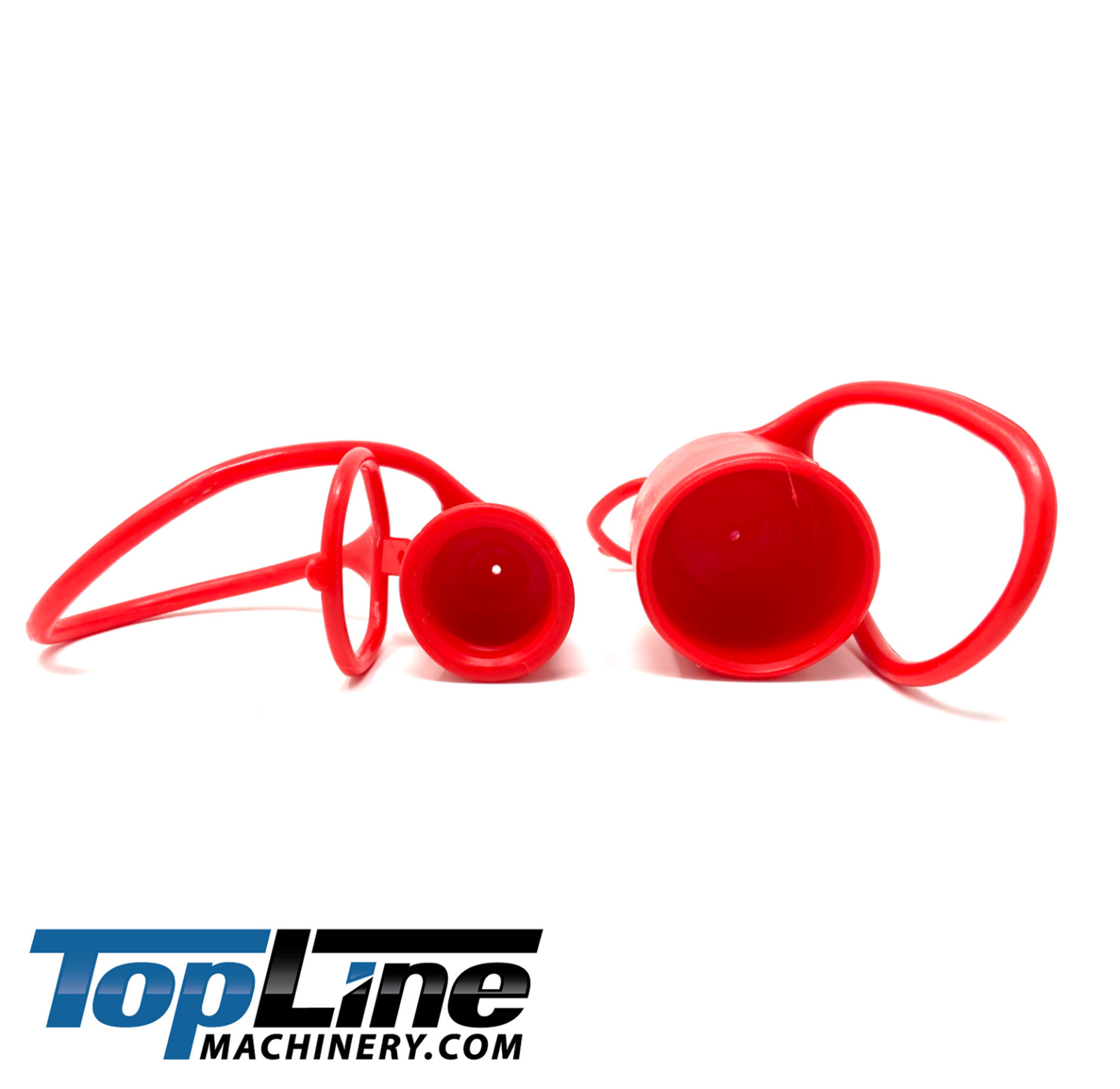 1/2" body Dust cap set for Flat Face Hydraulic quick coupler Bobcat skid steer