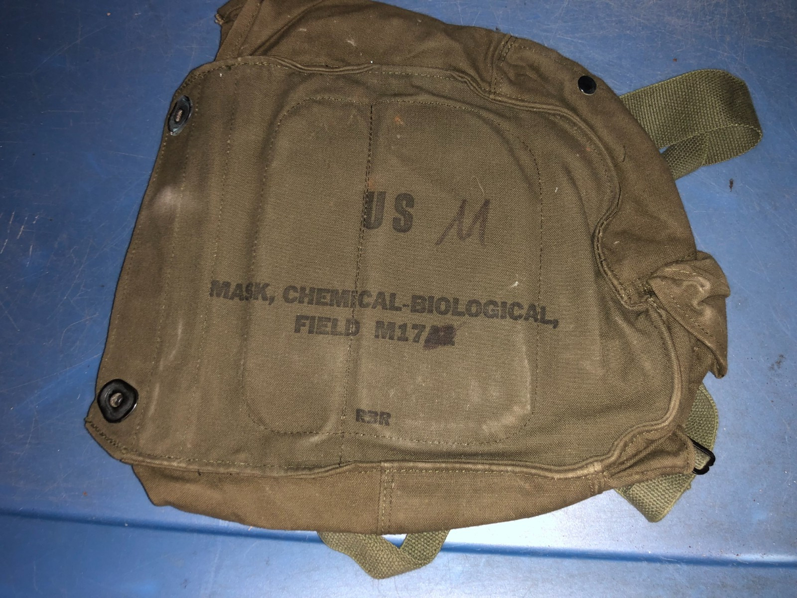 Vietnam War US Army M17A1 GAS MASK Bag
