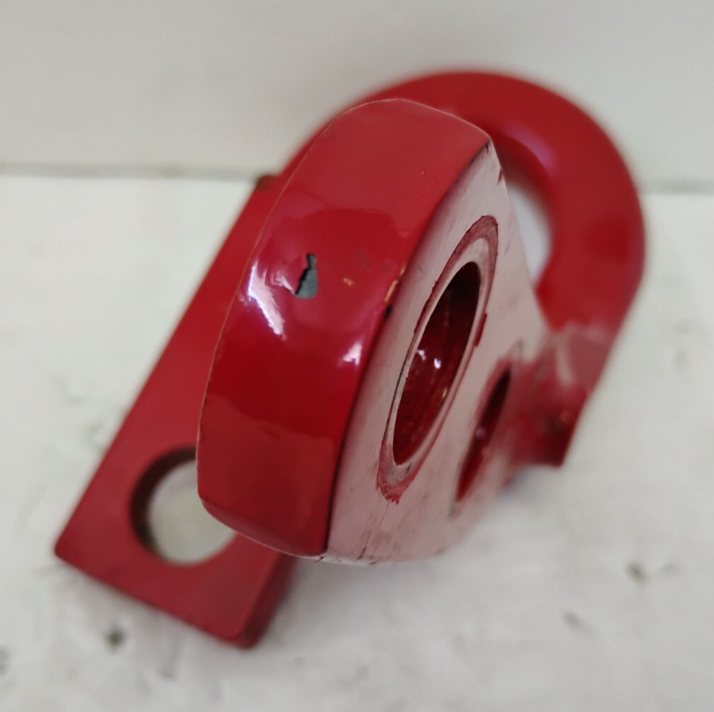 2018-2024 JEEP WRANGLER JL RUBICON REAR BUMPER RED TOW HOOK OEM 68411131