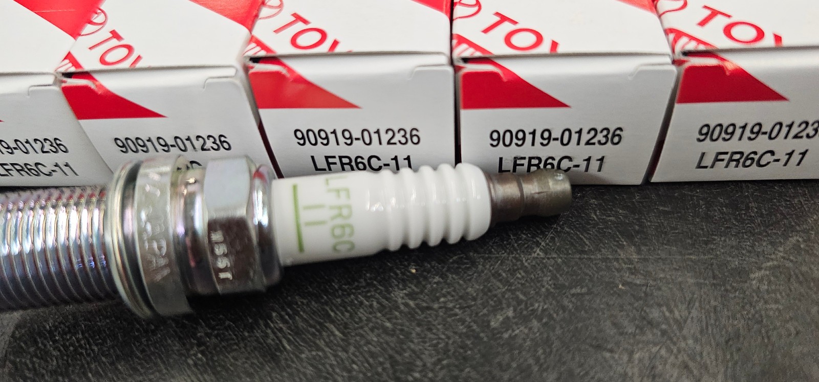 NGK Set of 6 Genuine Toyota Spark Plugs 90919-01236 Tacoma 4Runner FJ Cruiser