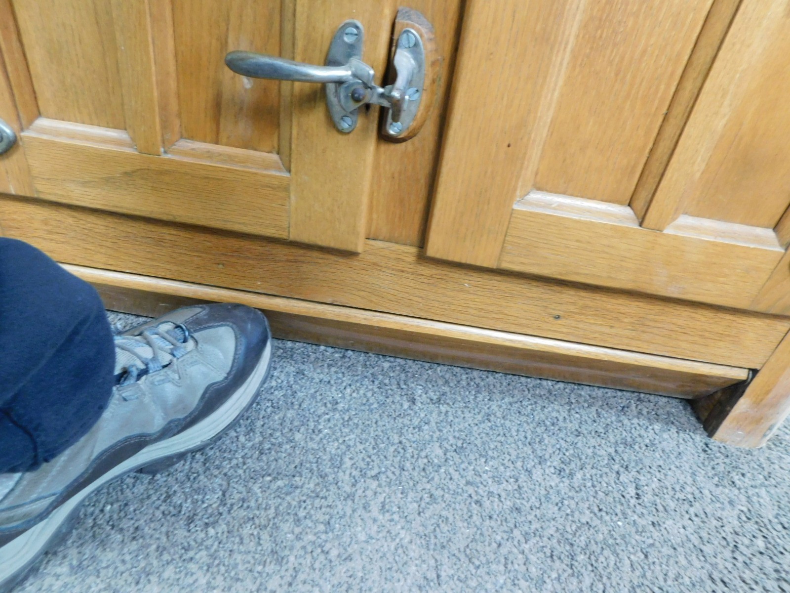 Antique REAL DEAL c1915 ALL Original Oak Ice Box Bar Counter Refrigerator VG HOT