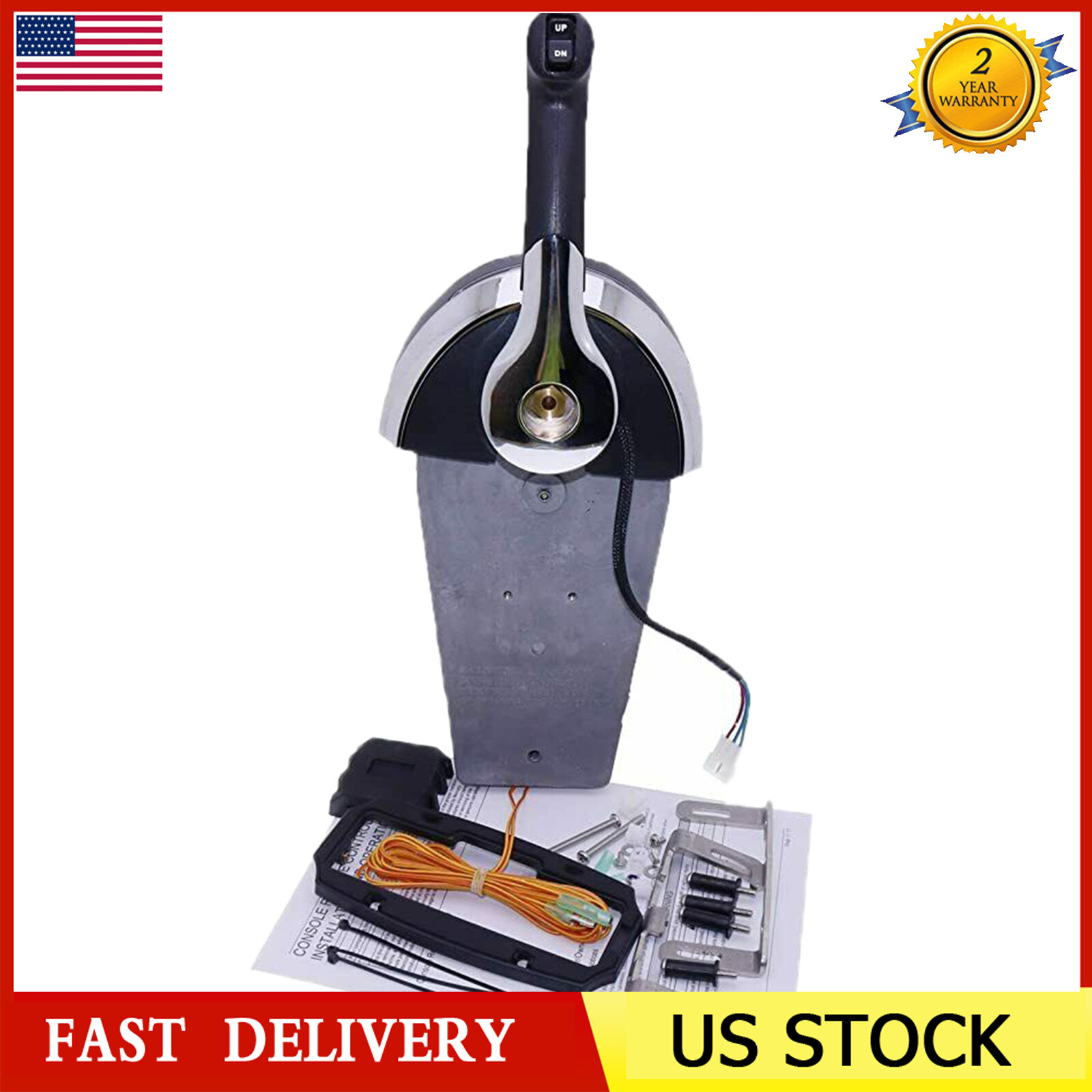 Outboard Remote Control Box 8M0059686 For Mercury Binnacle/Console Top Mount