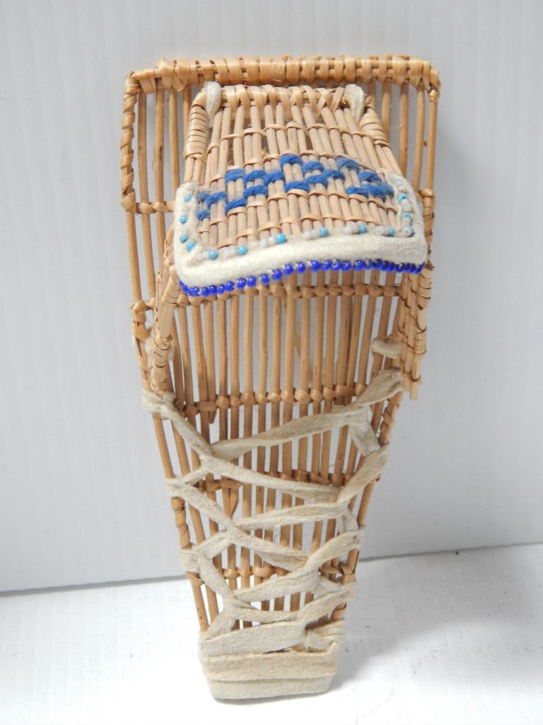 VINTAGE  WASHOE TOY / DOLL SIZED CRADLEBOARD - MINT COND - XLNT GIFT