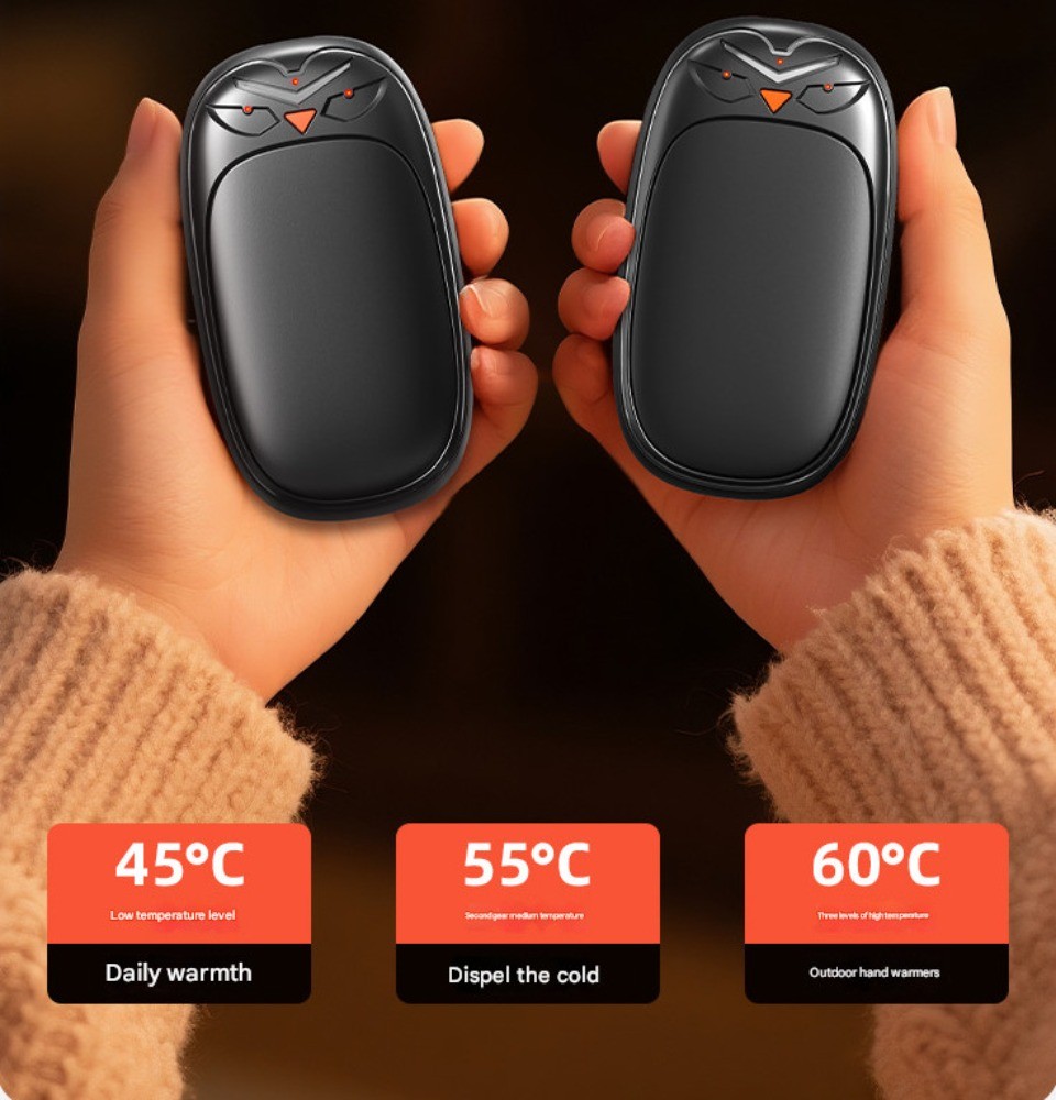 Hand Warmers USB Rechargeable 2 Pack Portable Electric Hand Warmer for Outdoor