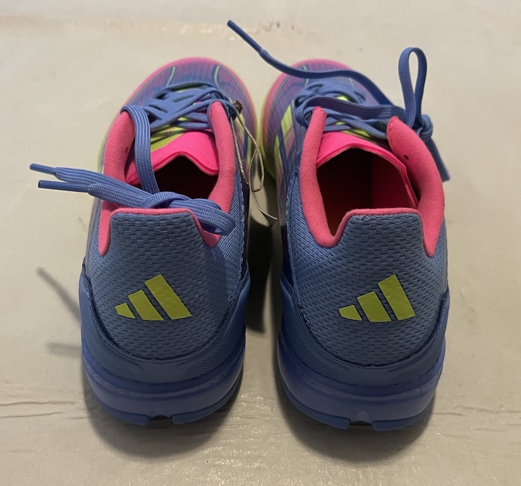 adidas F50 LEAGUE TURF BLUE FUSION LUCID LEMON LUCID PINK SIZE 5 MEN IE1230 NEW