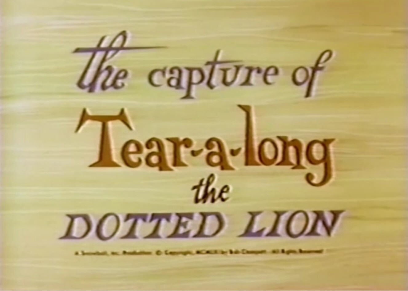 BEANY AND CECIL ALL OF THEM