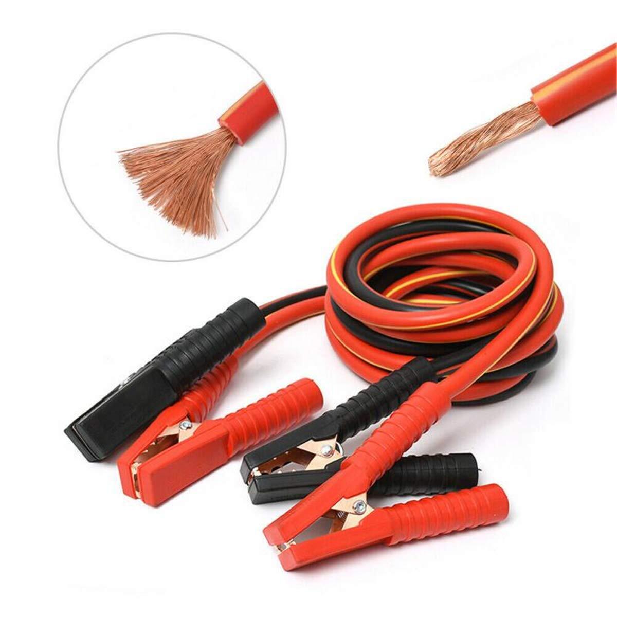 Auto Jumper Cables 0 Gauge 3000AMP 20Ft , Automotive Booster Cables for Car Van