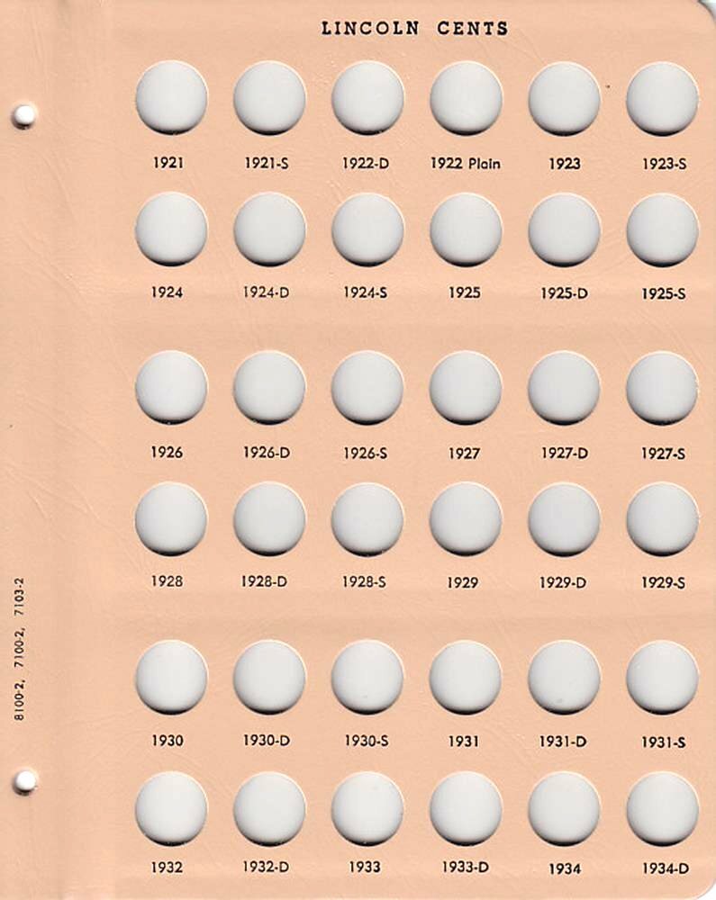 Dansco Album 8100 Lincoln Cent 1909-2009 including Proofs-Only Book Penny