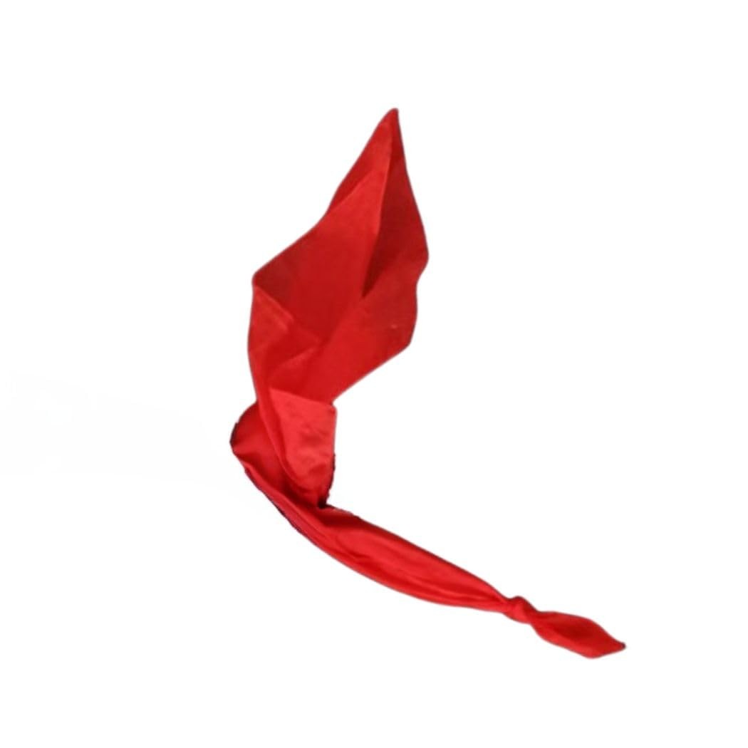 MilesMagic Magician's Dancing Hanky Gimmick | Handkerchief-sized, Red