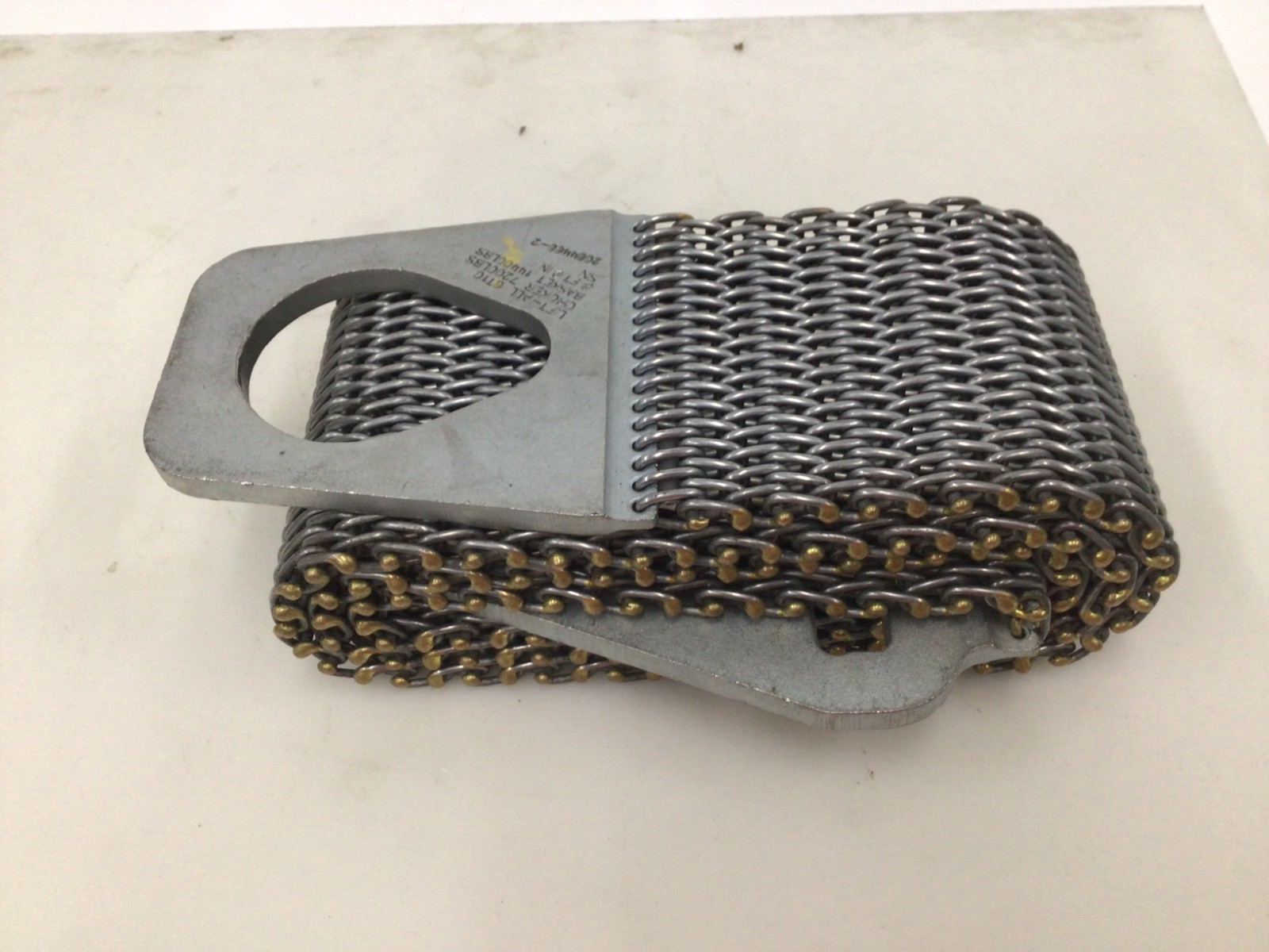 Lift-All 6T110x8 Wire Mesh Sling, L 8 Ft., Vll 7200 Lb.