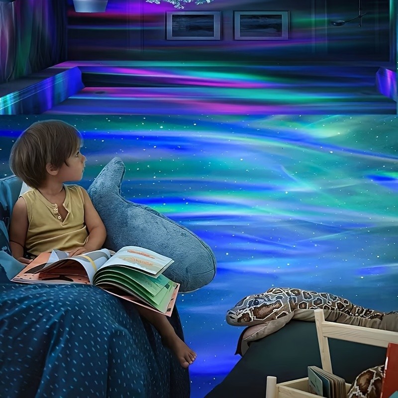 Aurora Lights Projector, Northern Light Projector with Remote Control