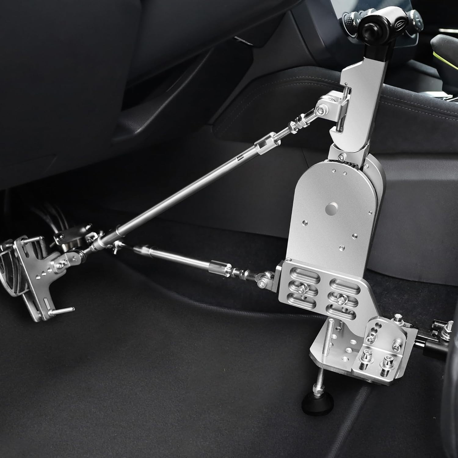 Fixed Hand Controls for Disabled Drivers, Push/Pull Car Pedal Assist Device
