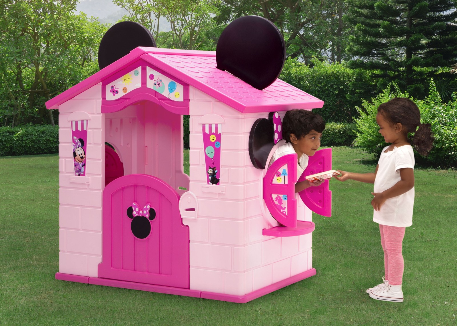 GIRLS PLAYHOUSE Minnie Mouse Indoor/Outdoor Kids Toddlers