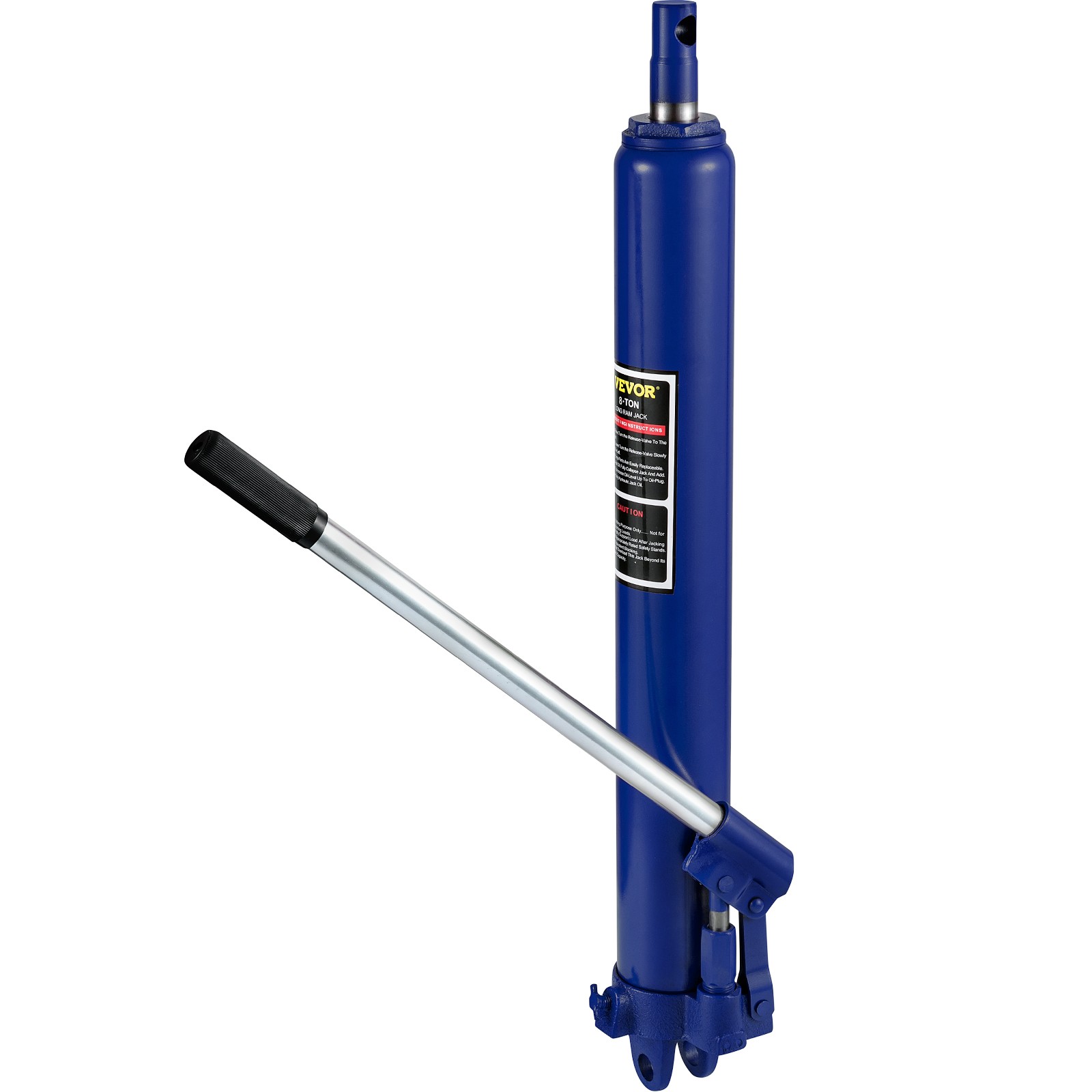 Uimoso 8 Ton Long Ram Jack Manual Single Pump Engine Hoist Lift Shop Crane