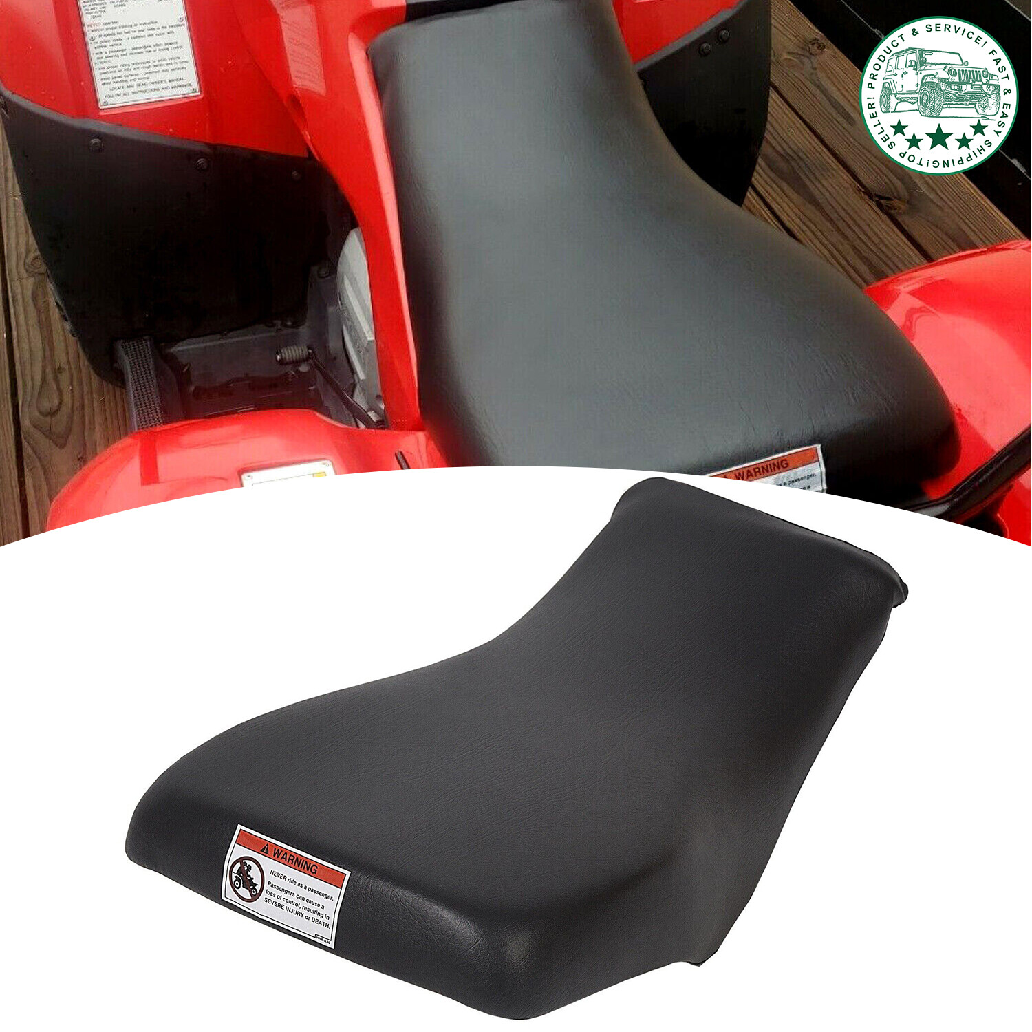 New! Complete Seat For Honda Recon 250 TRX250 TRX250TE TRX250TM 2x4 05-22 ATV