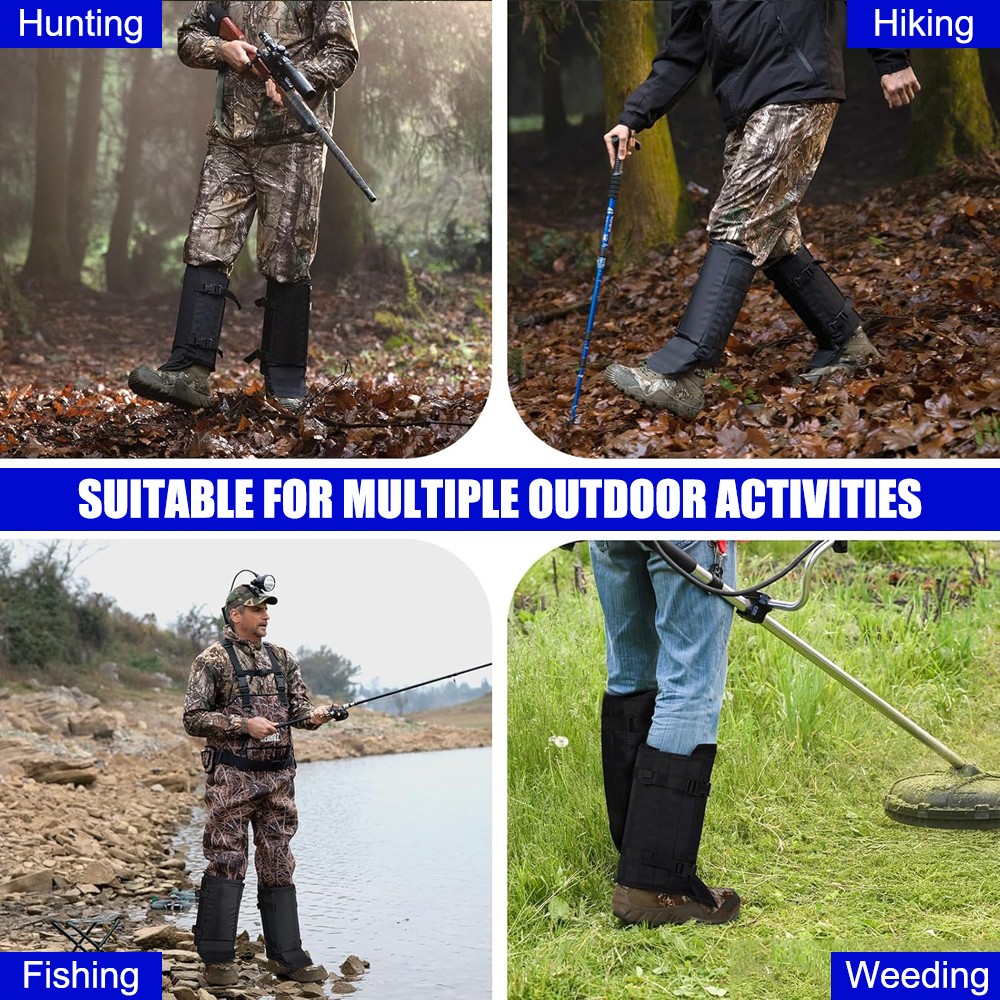 Anti Bite Snake Guards Legs Gaiters Protector Outdoor Hunting Hiking Boots Cover